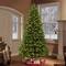 9ft. Pre-Lit Glacier Fir Artificial Christmas Tree, Clear Lights